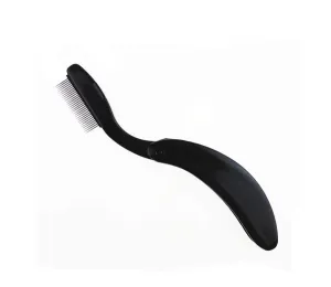 1 Pcs Foldable Stainless Steel Teeth Lash Comb Eyebrow Shaper Mascara Comb Eyebrow Comb Makeup Tools Beauty Care(Black)