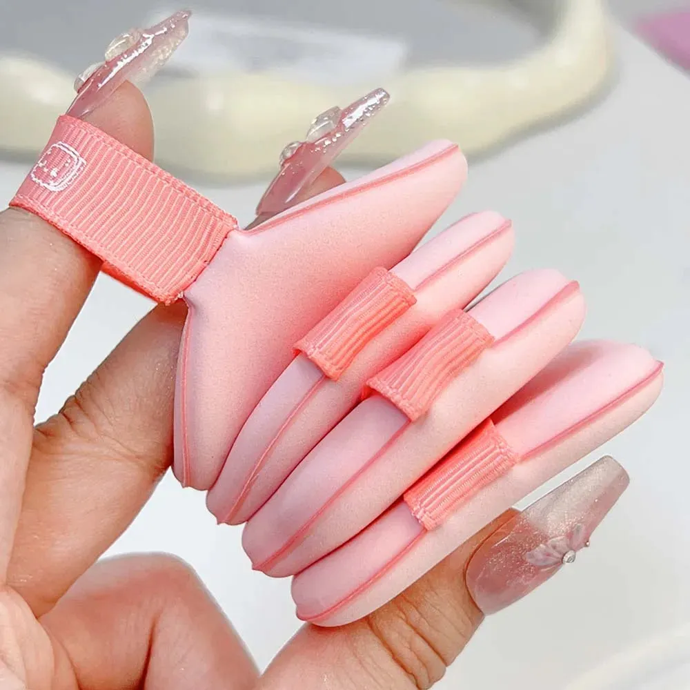 10PCS Strawberry Cosmetic Puff for Soft Dry and Wet Makeup