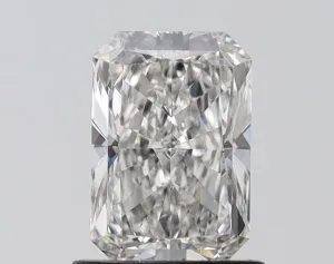 1.45 carat G-VVS2 Radiant Cut Lab Grown Diamond