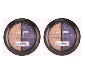 2 Pack - L'oreal Hip Studio Secrets Professional Crystal Eyeshadow, 519 Charming