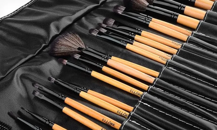 24-Piece Professional Makeup Brush Set