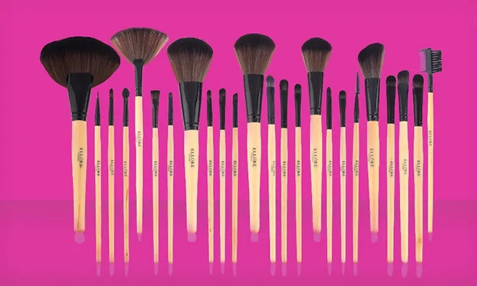 24-Piece Professional Makeup Brush Set