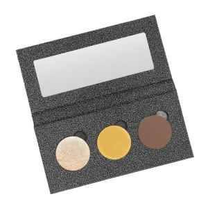24K Gold Smokey Eye Pressed Powder Palette