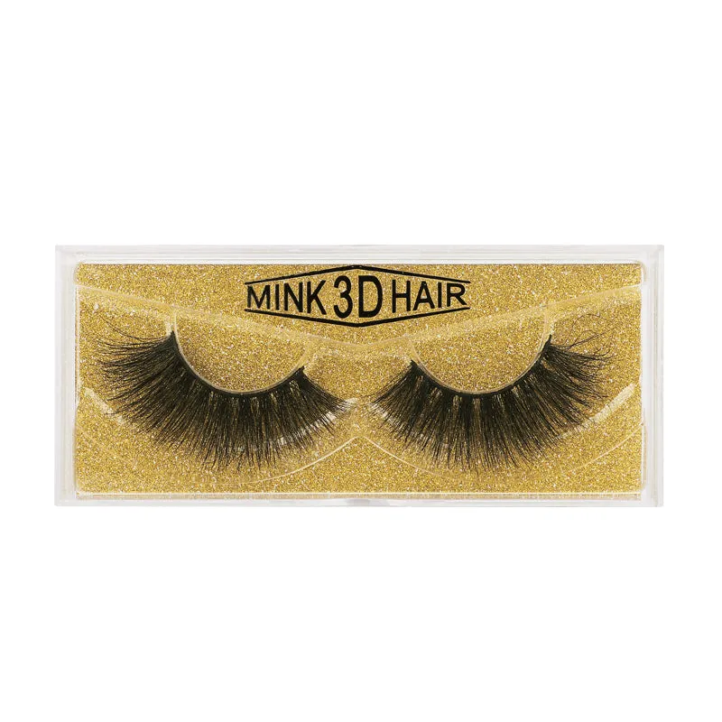 3D Enlarge Cruelty Free Mink Hair False Eyelash 3D58