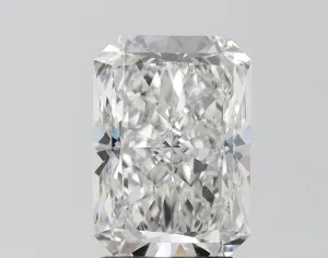 4.09 carat F-VS2 Radiant Cut Lab Grown Diamond