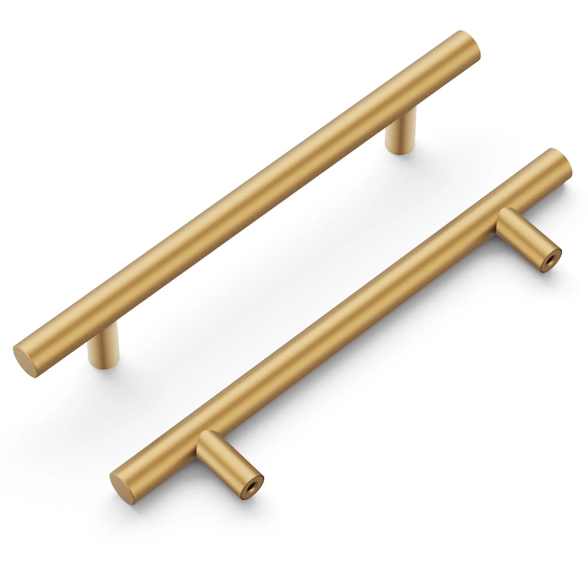 5-1/16 Inch (128mm) Center to Center Heritage Designs Contemporary Bar Pull (10-Pack)