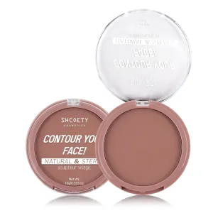 5 Color Contouring Powder Matte Long Lasting Waterproof Oil Control Loose Powder Non-sticking Powder Non-Removing Makeup Foundation (SH8024-02, 0.353oz)