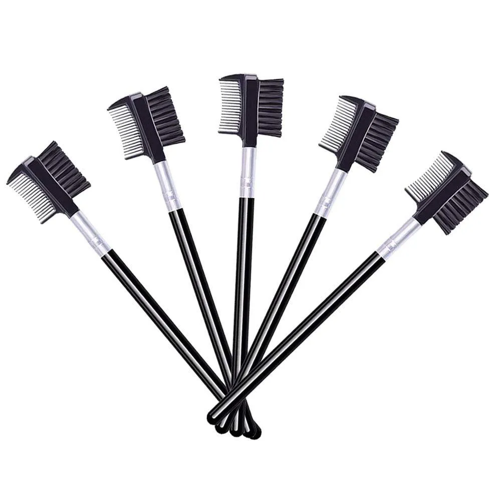 5 PCS Eyelash Comb and Eyebrow Brush Comb, Eyebrow Eyelash Brush Makeup Tool for Eyelashes extension