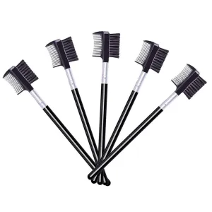 5 PCS Eyelash Comb and Eyebrow Brush Comb, Eyebrow Eyelash Brush Makeup Tool for Eyelashes extension