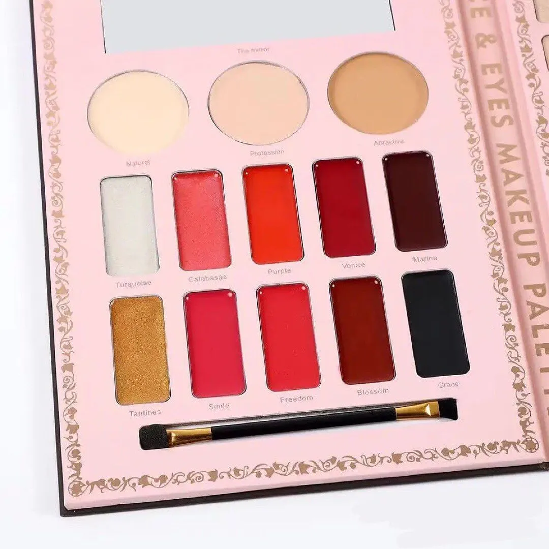 52 Colors All-in-One Eyeshadow Palette Beautiful Butterfly Pattern Kit