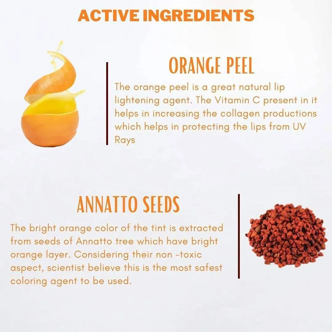 Aegte Organics Orange Peel Lip & Cheek Tint Balm