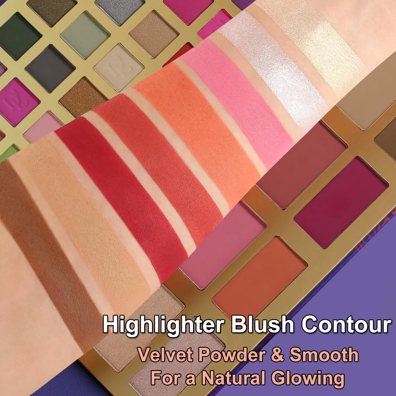 Afflano Big Makeup Palette for Beginners Women Natural Looks, All In One Large Eyeshadow Makeup Palette 62 Colors, Professional Durable Colorful Eye Shadow Makeup Pallet for Pro Travel Teen Cosplay