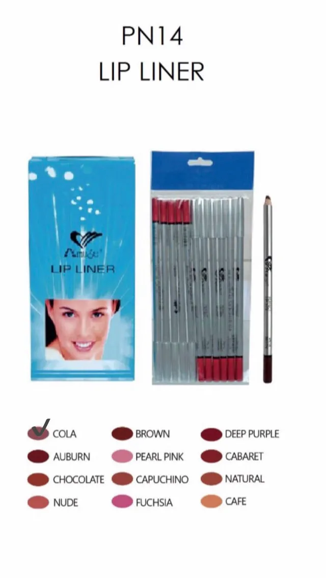 Amuse Lip Liner “Cola” (12pc bulk)