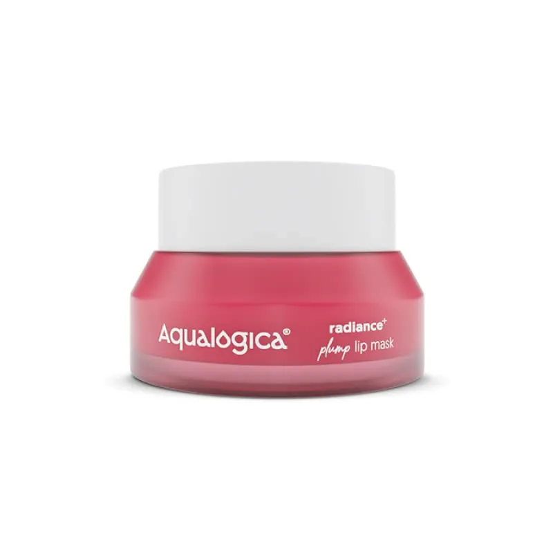 Aqualogica Radiance  Plump Lip Balm with Watermelon and Shea Butter - Lip Mask for Heals, Hyperpigmentation & Hydrates Chapped Lips for Women & Men -15g