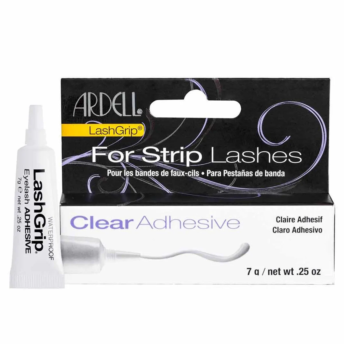 Ardell LASH GRIP Clear For Strip Lashes False Eyelash Clear Adhesive Glue 7g