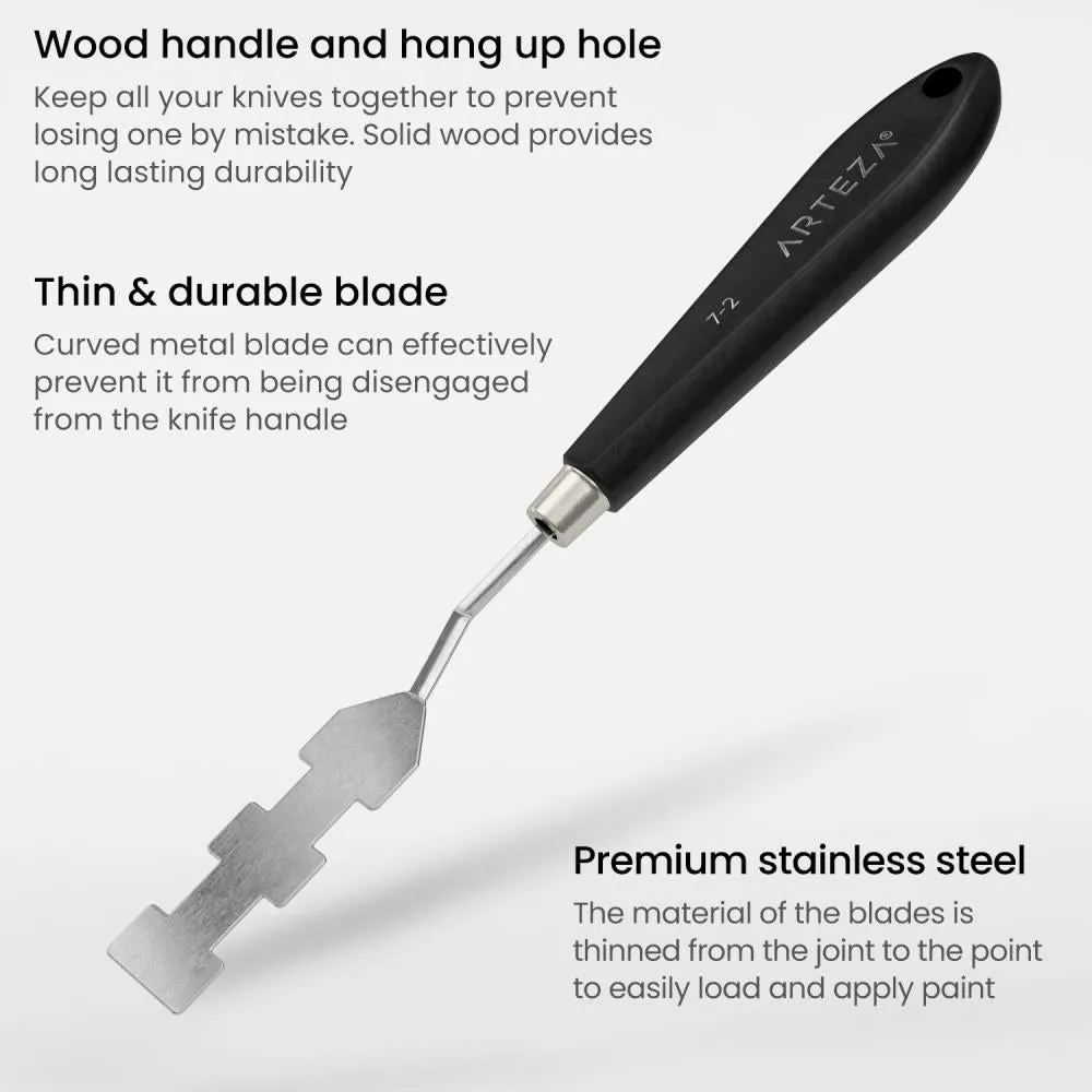 Arteza Palette Knife 2 pack - Set E, #17/#7*