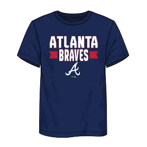 Atlanta Braves - MLB Men's Primary Cotton Short Sleeve Component T-Shirt