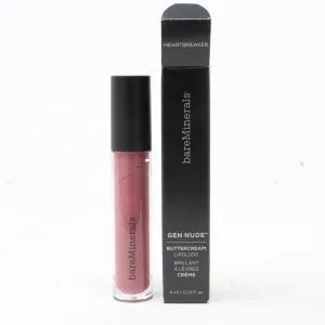 BareMinerals Gen Nudè Buttercream Lipgloss  0.13oz/4ml New In Box