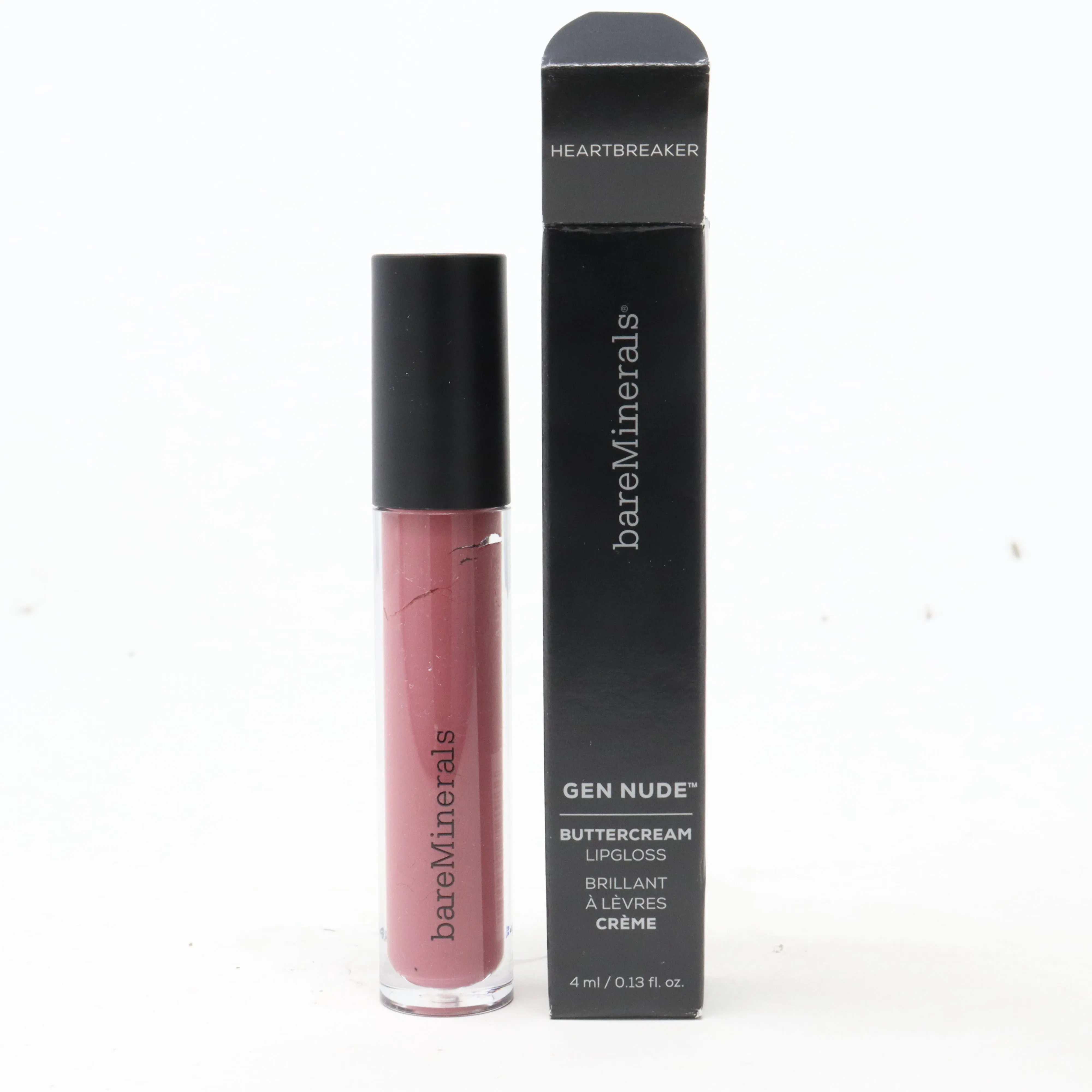 BareMinerals Gen Nudè Buttercream Lipgloss  0.13oz/4ml New In Box