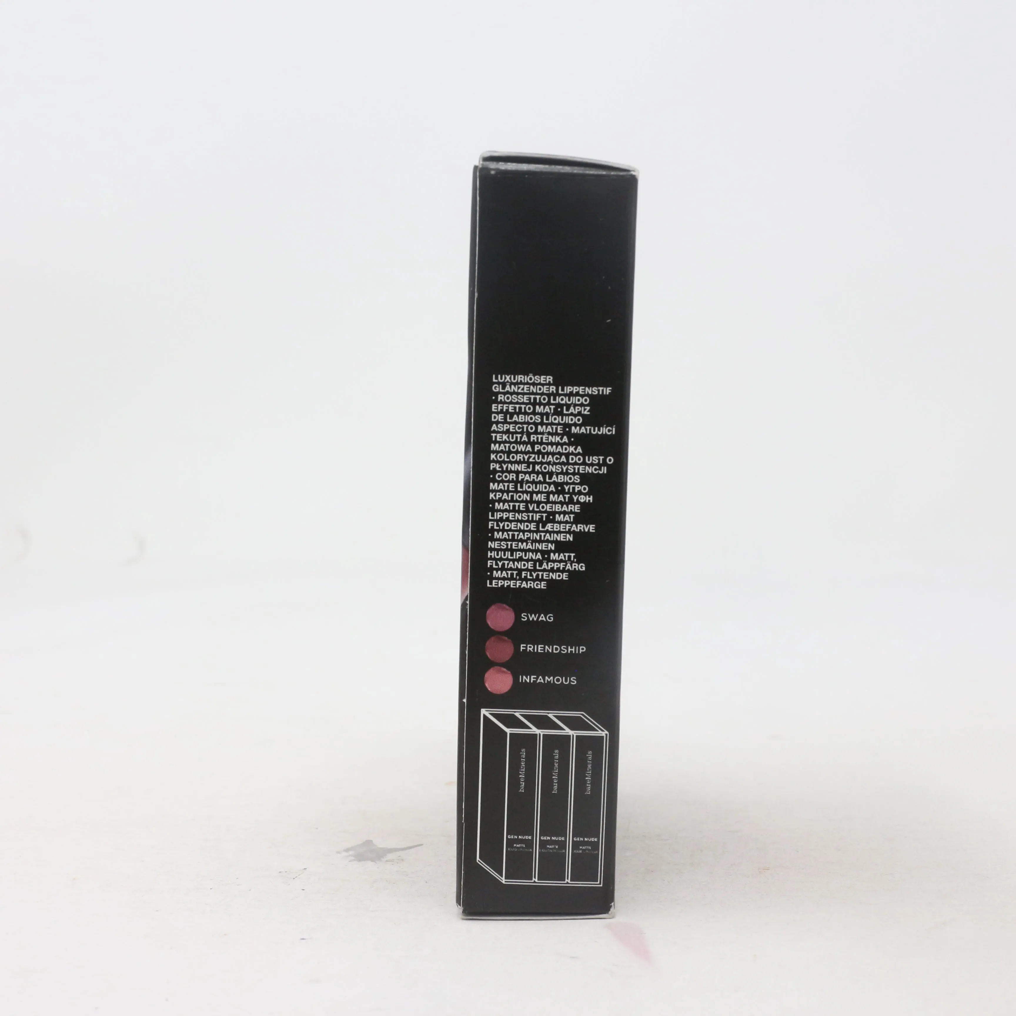 Bareminerals Travel Exclusive Gen Nude Matte Liquid Lipcolor Trio   New With Box