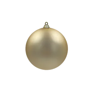 Bauble Matte Champagne 100mm
