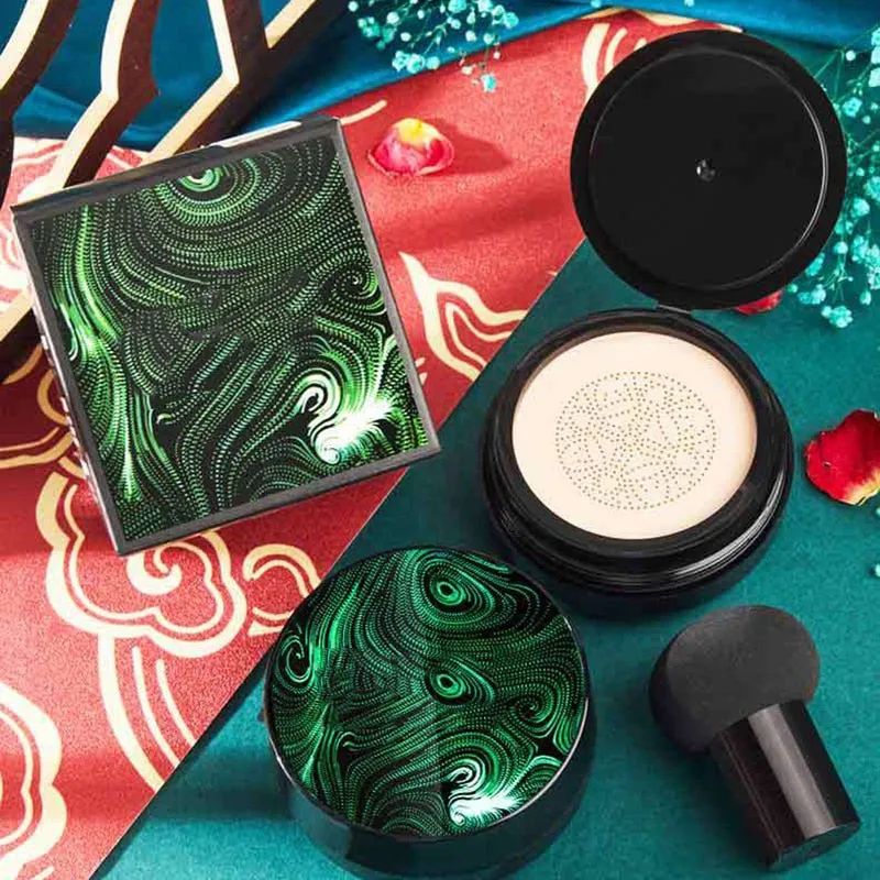 Bb Cream Air Cushion Foundation Mushroom Head Waterproof Brighten Face