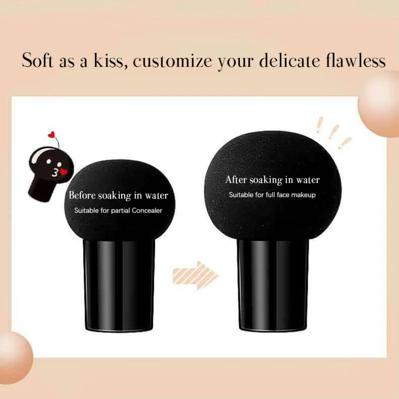 Bb Cream Air Cushion Foundation Mushroom Head Waterproof Brighten Face