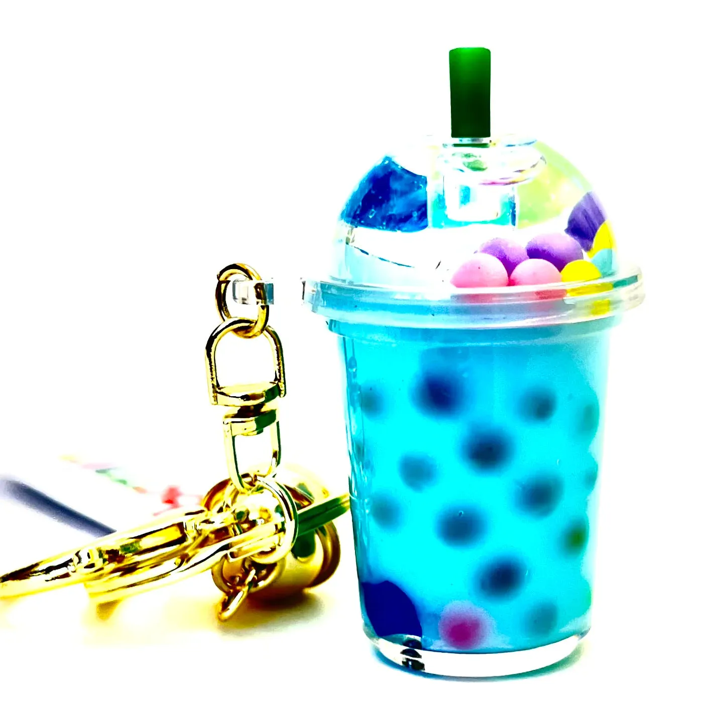 BCmini Liquid Glitter - Floaty Lucky Random Charm Keychain