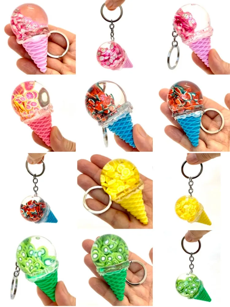 BCmini Liquid Glitter - Floaty Lucky Random Charm Keychain