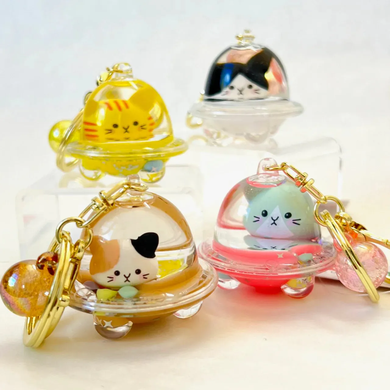 BCmini Liquid Glitter - Floaty Lucky Random Charm Keychain