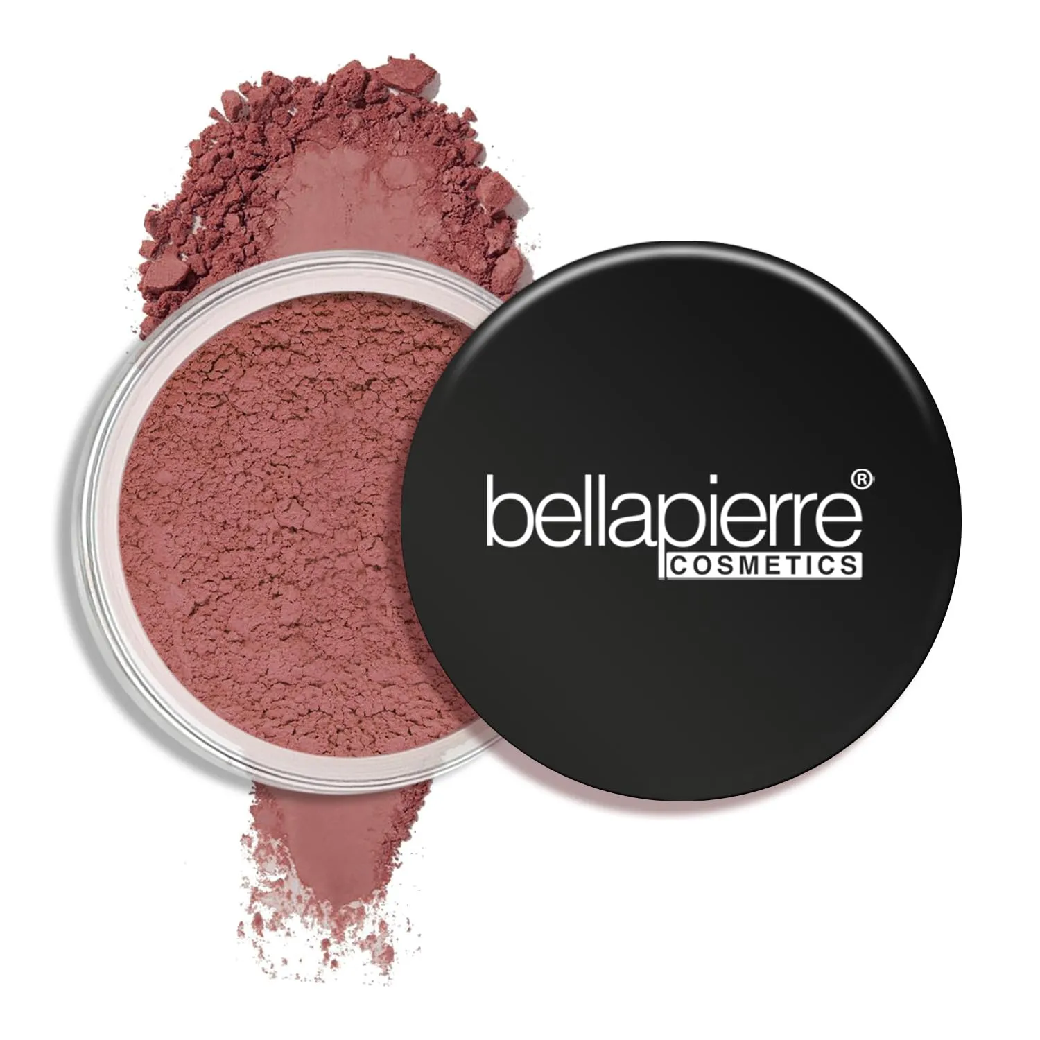 bellapierre Mineral Blush | Warm Dewy Complexion | Non-Toxic & Paraben Free | Hypoallergenic | Loose Powder - 0.3-Ounce – Suede