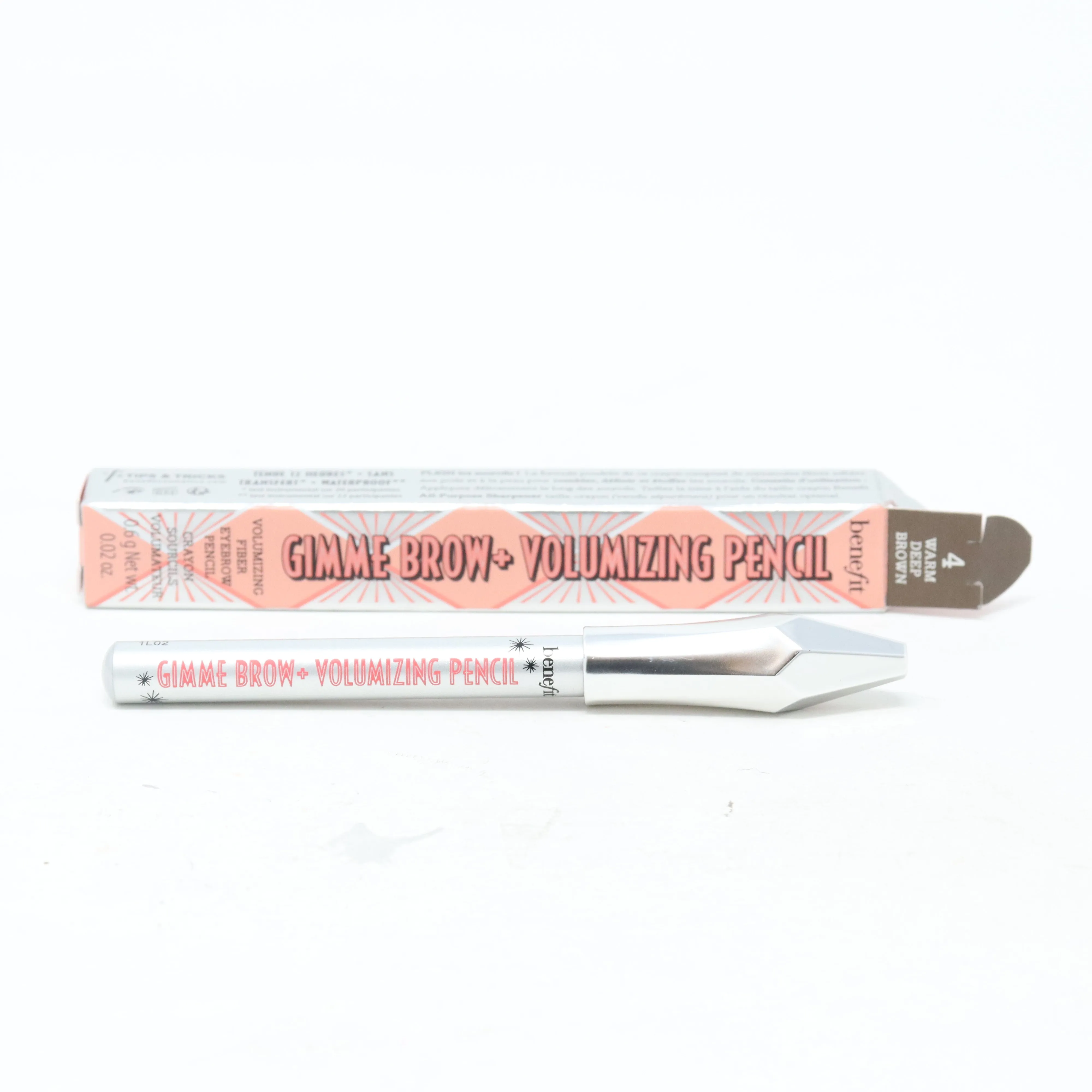 Benefit Gimme Brow  Volumizing Fiber Eyebrow Mini Pencil .02oz/0.6g New With Box