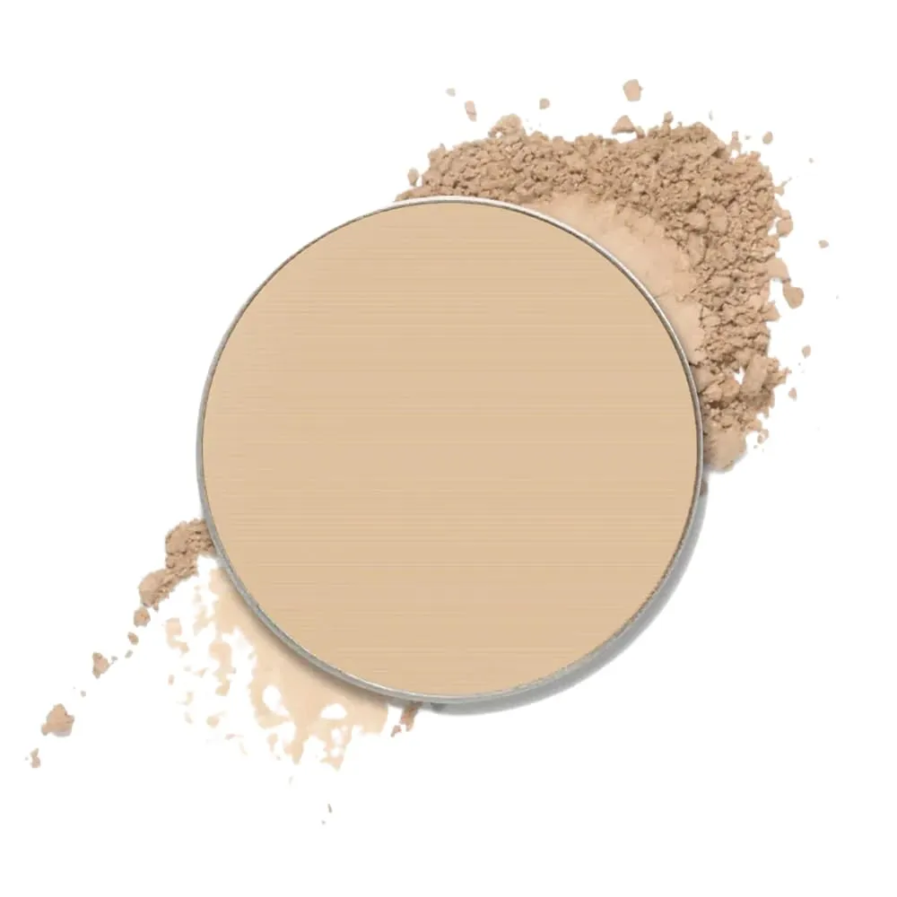 BESAME Soft Focus Translucent Setting Powder Refill  Lightweight Blurring Face Powder for Smooth Matte Finish  Invisible Shine Control, Pore-Perfecting, Oil-Absorbing, Refillable Compact Pan
