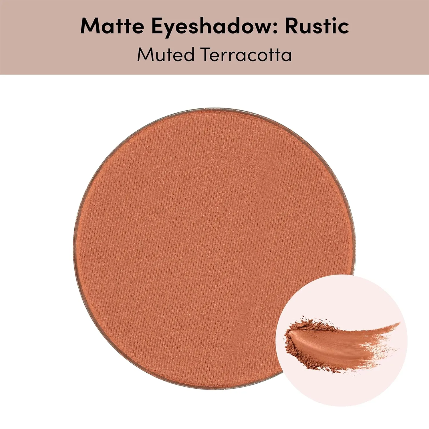 billion dollar brows Eyeshadow Powder  High-Pigment, Matte, Smudge-Resistant, Buildable, Water-Resistant Formula for Long-Lasting, Radiant Glow - Rustic