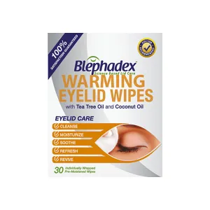 Blephadex Warming Eyelid Wipes (1 month Box of 30)