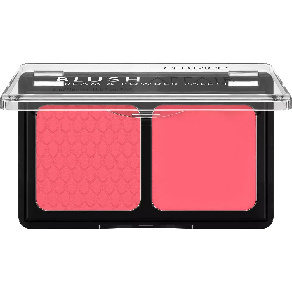 Blush Affair Cream & Powder Palette paleta róży do policzków 010 Stunning Strawberry 6g