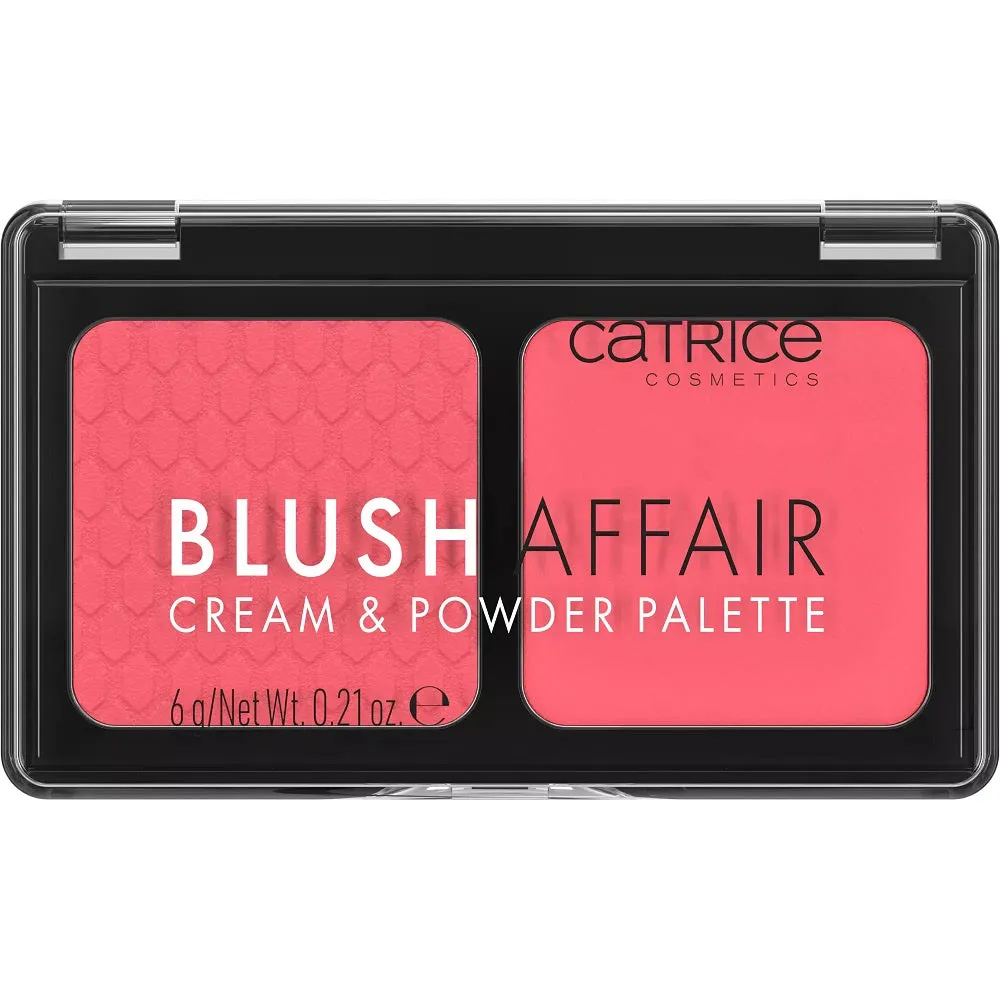Blush Affair Cream & Powder Palette paleta róży do policzków 010 Stunning Strawberry 6g