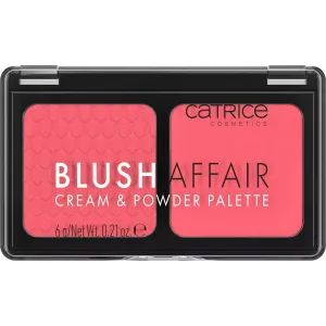 Blush Affair Cream & Powder Palette paleta róży do policzków 010 Stunning Strawberry 6g