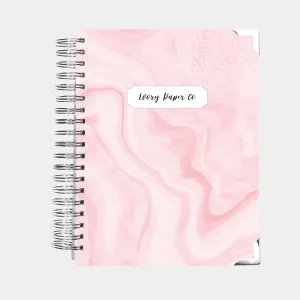 Blush Marble | All-In-One Planner (Daily, Weekly & Monthly)