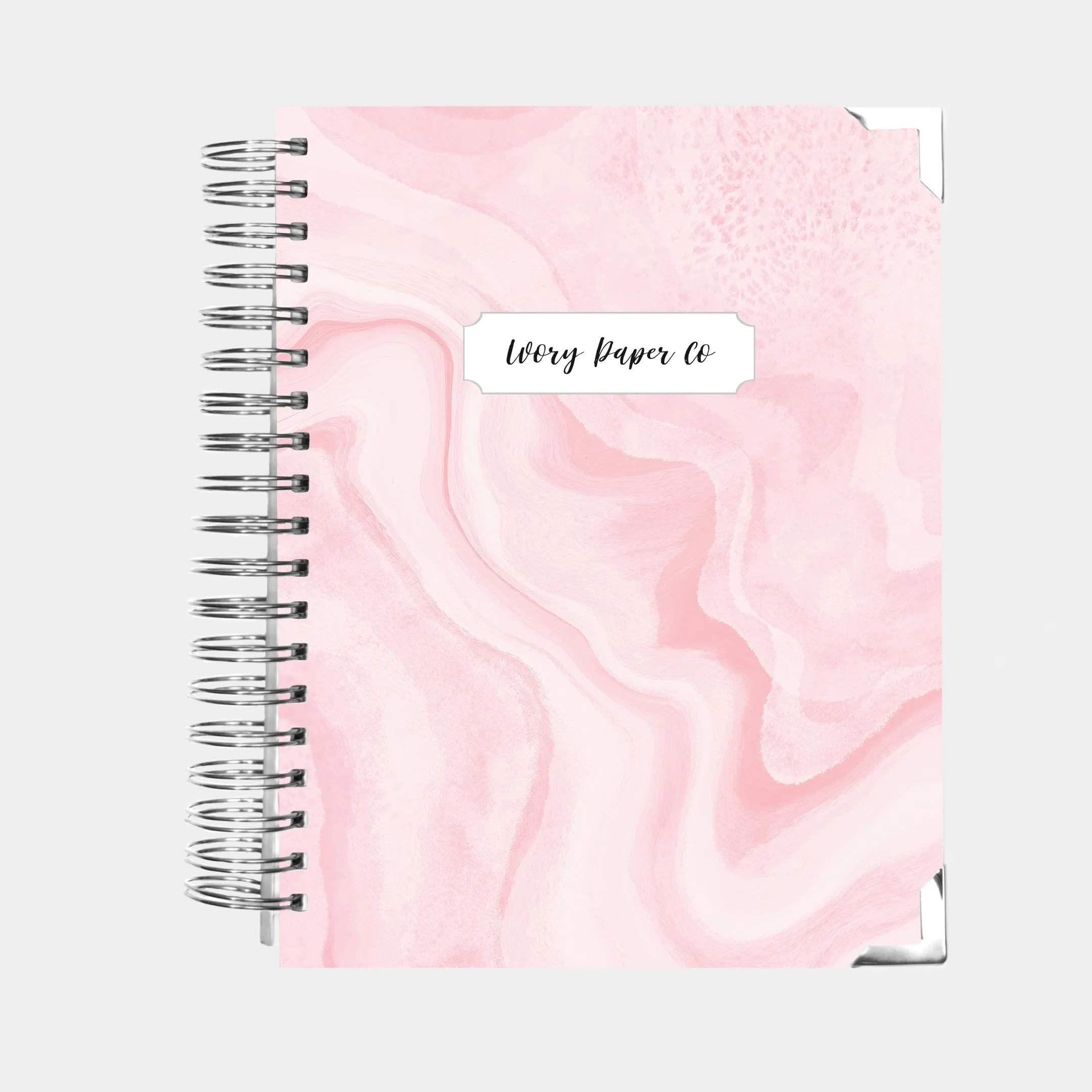 Blush Marble | All-In-One Planner (Daily, Weekly & Monthly)