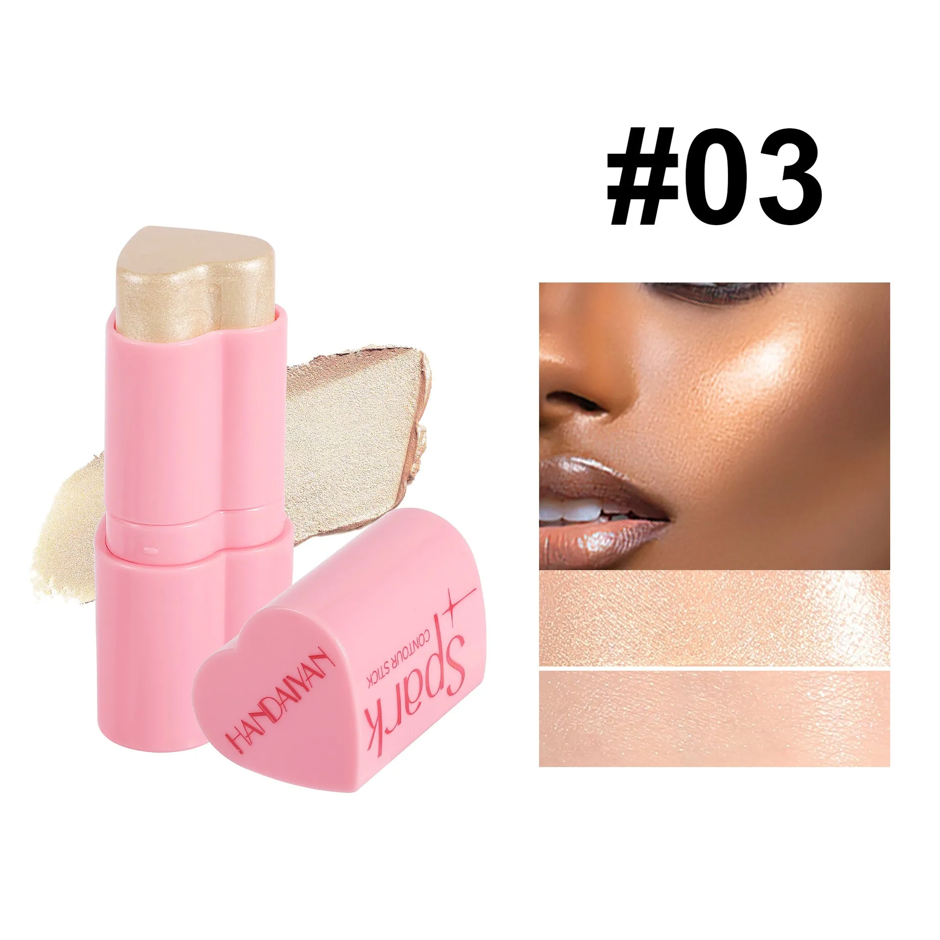 Blusher Highlighter Facial Brightening Contour Stick