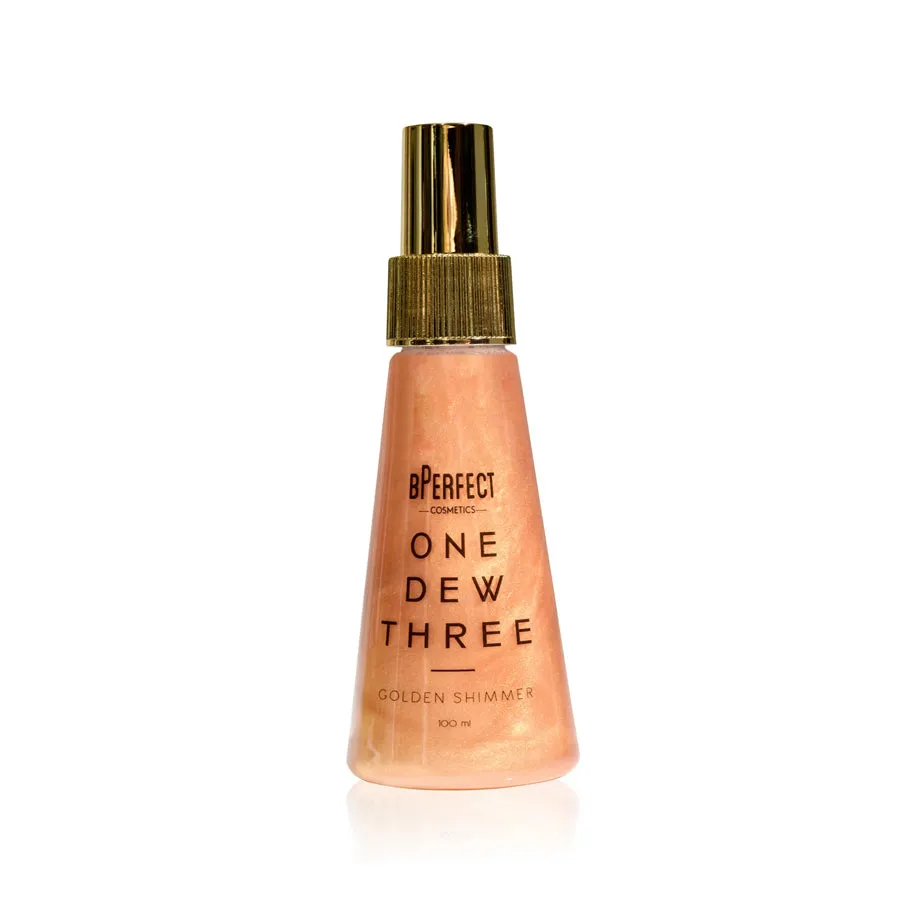 BPerfect Cosmetics One Dew Three Golden Shimmer Spray 100ml