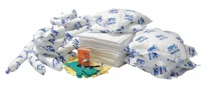 Brady Spill Kit Refill, Refill, Oil-Based Liquids, 23 gal - SC-CABINET-OF