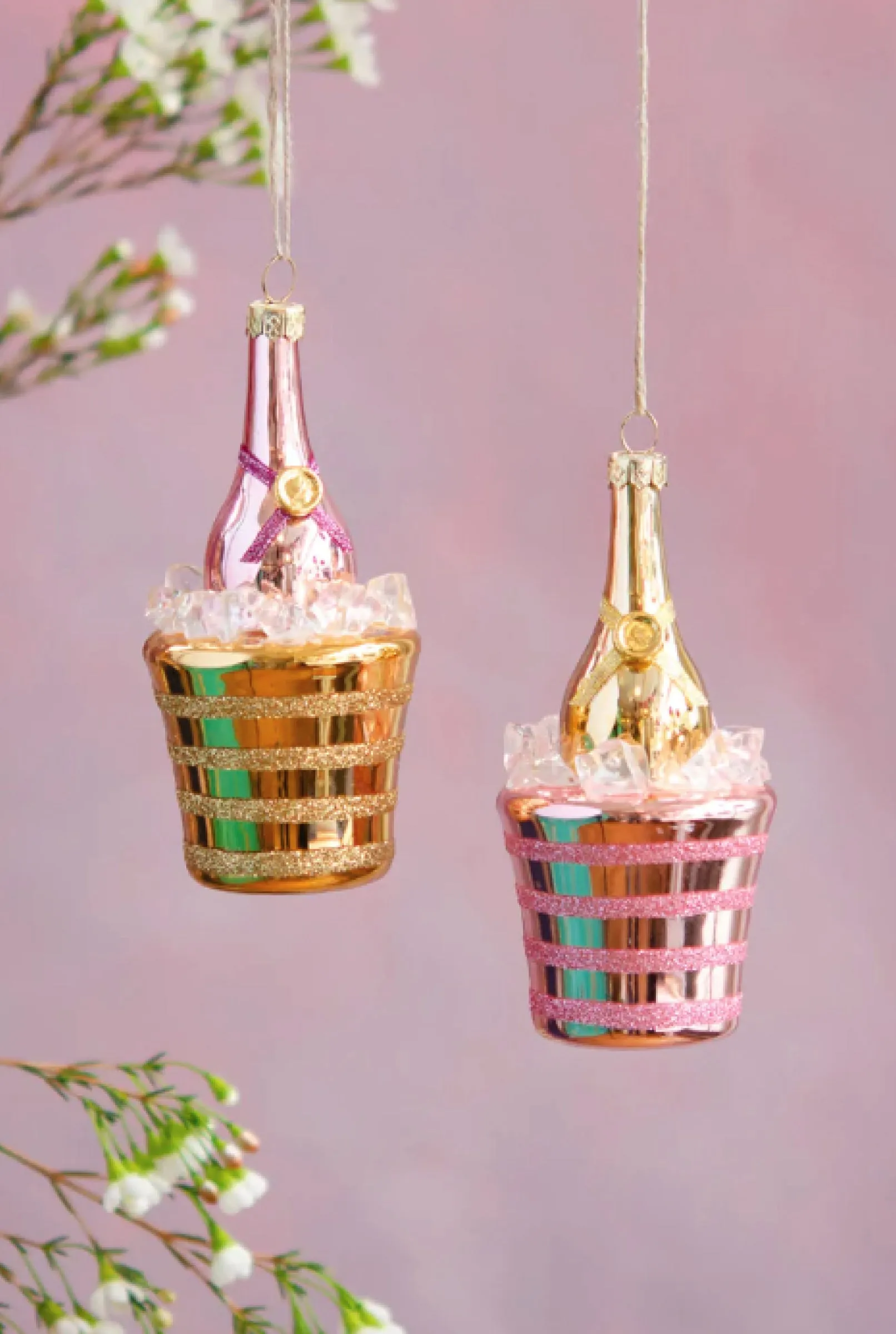 Buckets of Bubbly Ornament