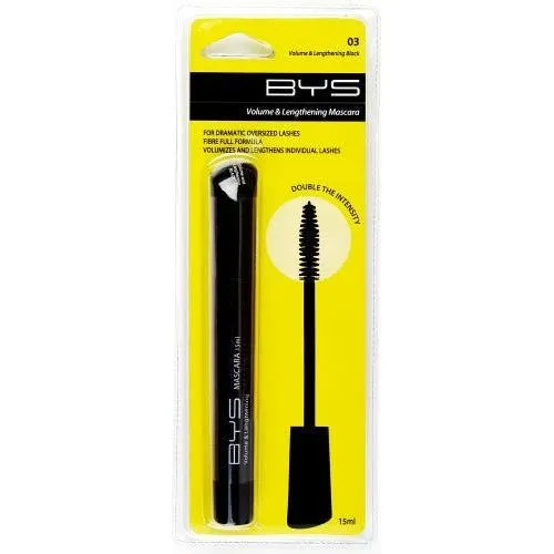 BYS Mascara Volume & Lengthening - Extreme Black