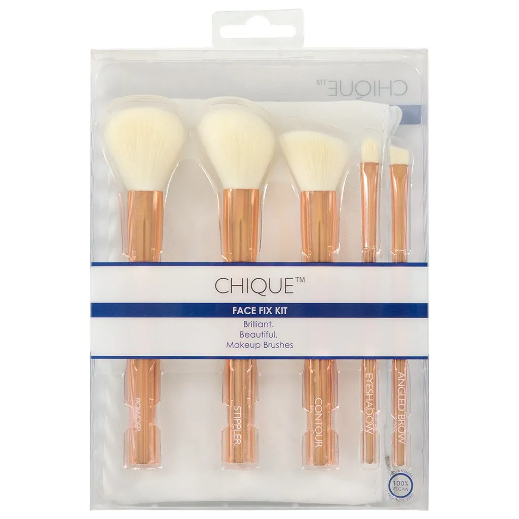 Chique™ RoseGold 6pc Face Fix Kit