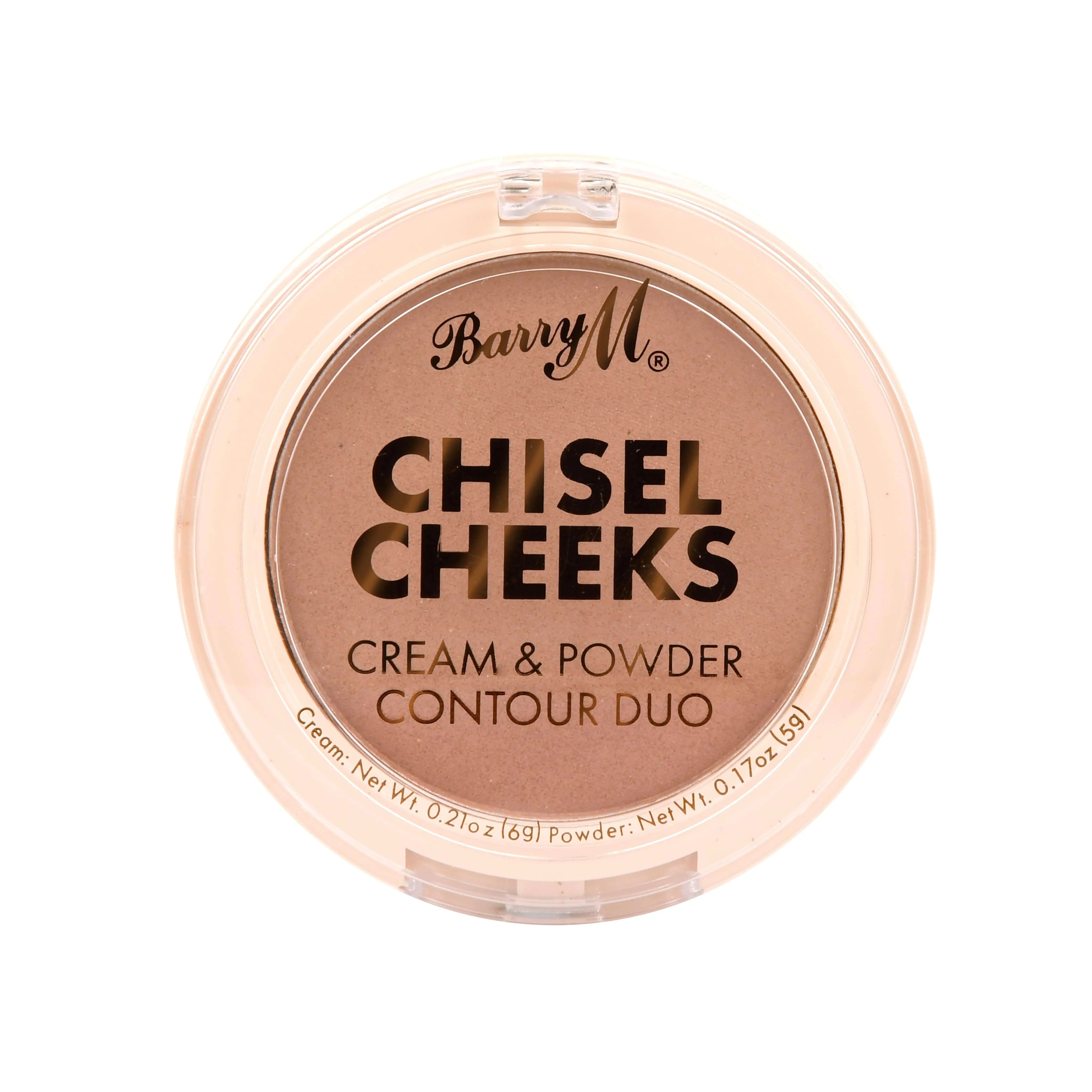 Chisel Cheeks Cream & Powder Contour Duo | Light