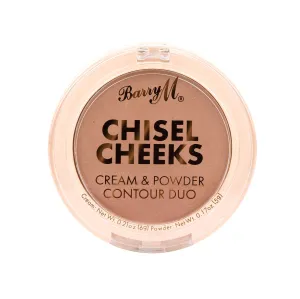 Chisel Cheeks Cream & Powder Contour Duo | Light