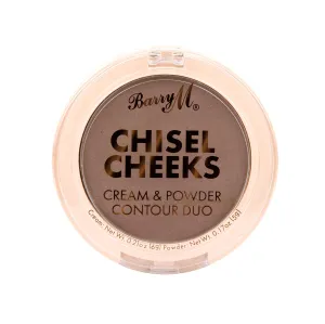 Chisel Cheeks Cream & Powder Contour Duo | Medium