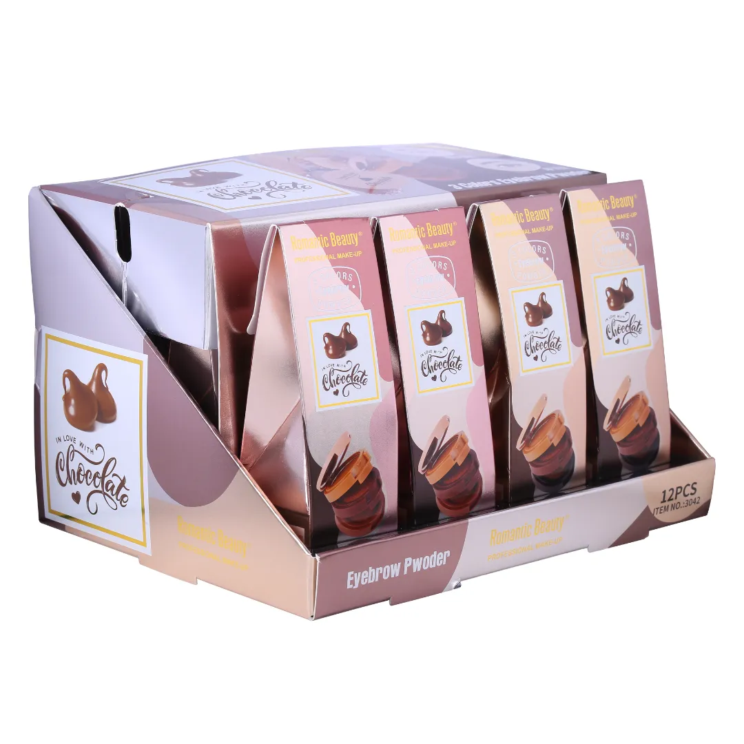 Chocolate 3 Colors Eyebrow Powder